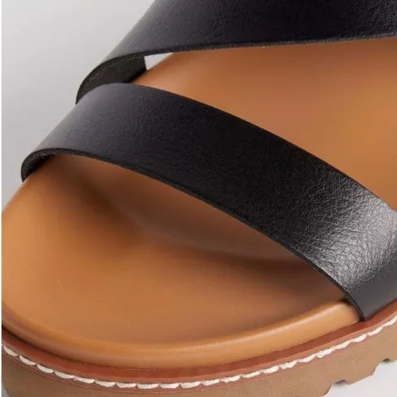 torrid Shoes - Black Leather Women's Sandals